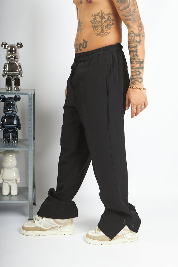 CLASSIC PANT NERO NOPE CON BOTTONE