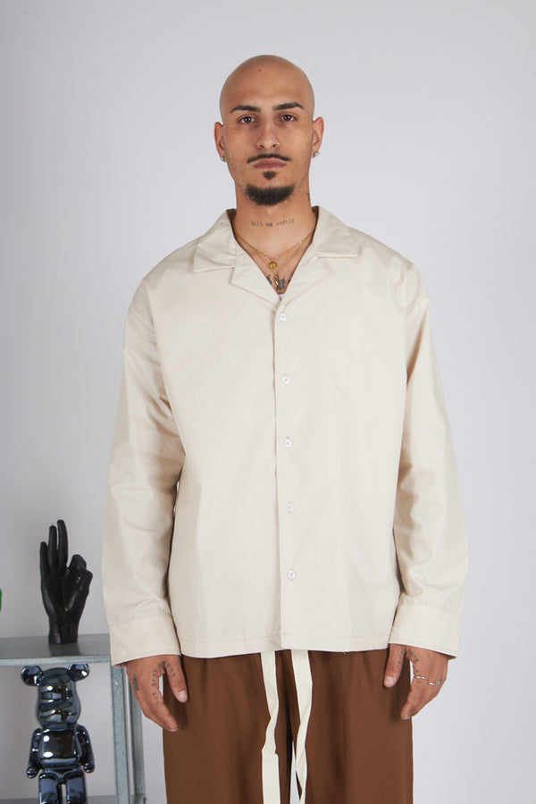 CAMICIA BASIC BEIGE