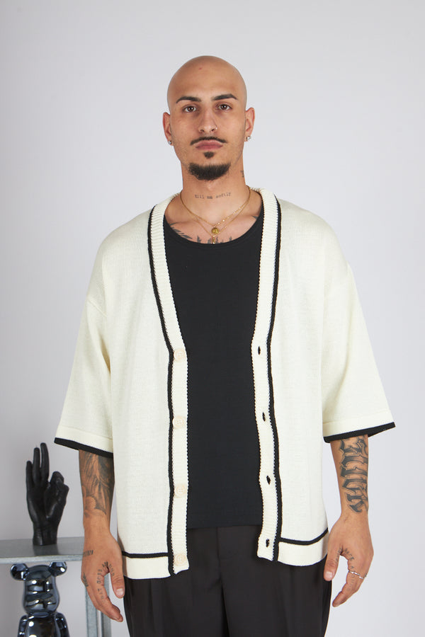 CARDIGAN 3/4 BIANCO